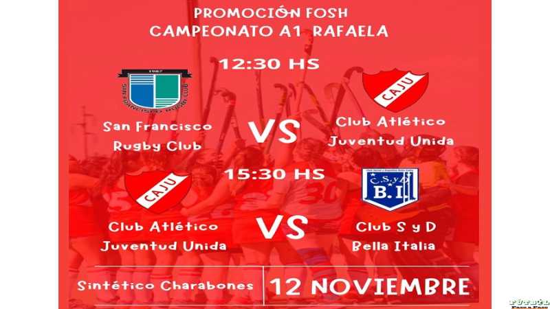 Promoción Fosch ¡Este domingo empieza la promoción! Campeonato A1 Rafaela