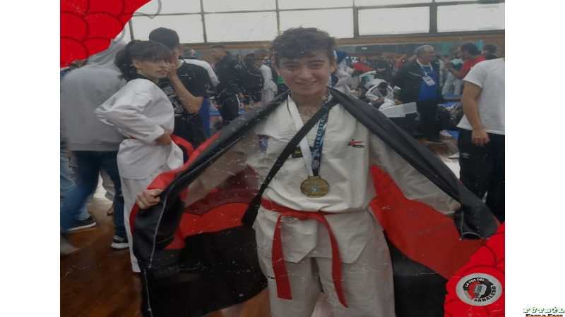Torneo Nacional de Taekwondo, Luna Gamboa representante de Club Atlético Colón
