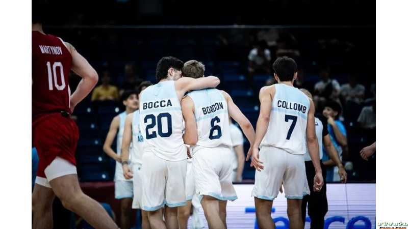 Argentin ganó un partidazo a Canadá en el Mundial U19 y brillo Diego Collomb medalla de oro Fiesta del Deporte