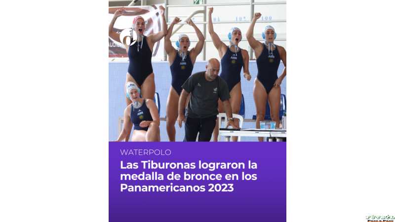 El seleccionado femenino de Waterpolo se quedó con la medalla de bronce, en el Open Panamericano