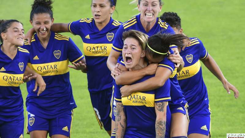 Boca le ganó 7-0 a River final femenino 1° Campeón de la era profesional
