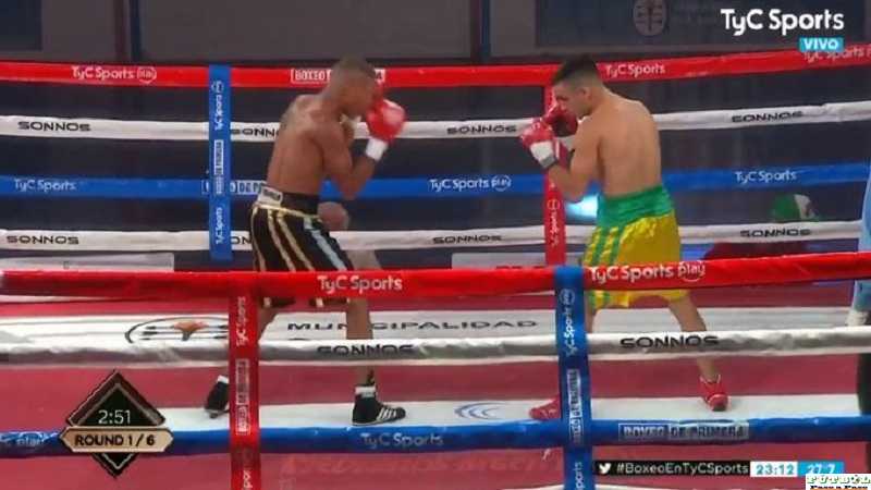 Alexis "Picante" Sicilia, el Santafesino se anotó un buen triunfo ante el Dominicano Arias