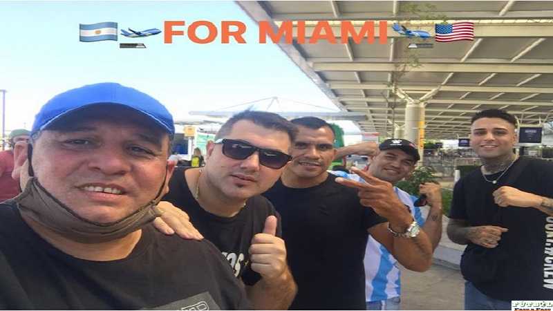 "Torito" Paniagua ya esta en Miami para la pelea del sábado