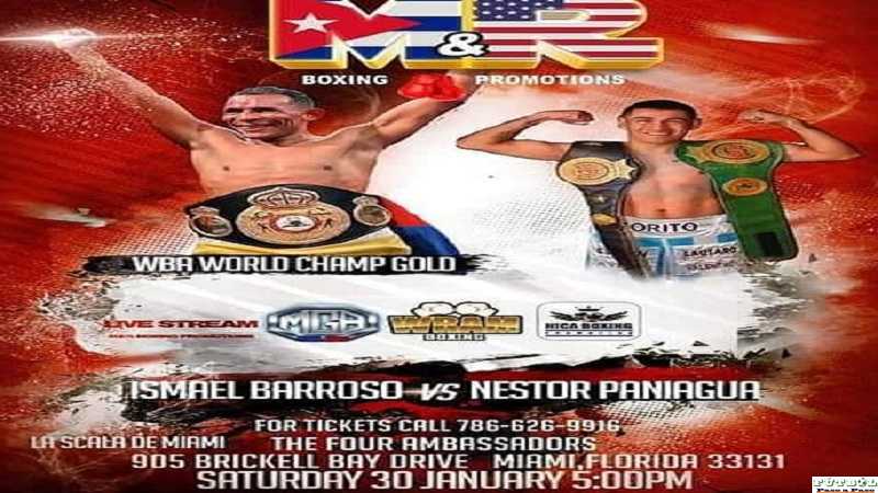 Ismael Barroso el rival de "Torito" Paniagua este sábado (ver fotos después del pesaje)