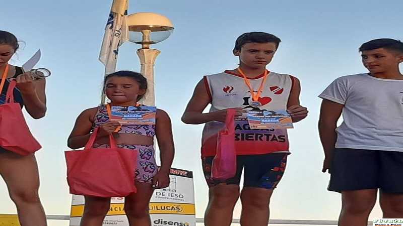 Lucio Clemenz de Humboldt logró llegar 1° en aguas abiertas Río Coronda