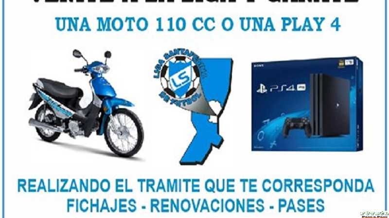 Liga Santafesina de Fútbol de Sta Fe premia realizando el trámite que te corresponda (fichajes, renovaciones, pases), hasta el 28 de febrero