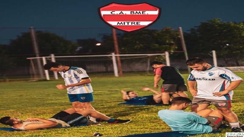 Club Bme Mitre siguen las practicas y agradecen una donación