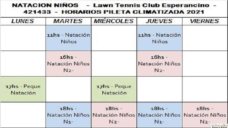 Lawn Tenis invita temporada pileta climatizada 2021