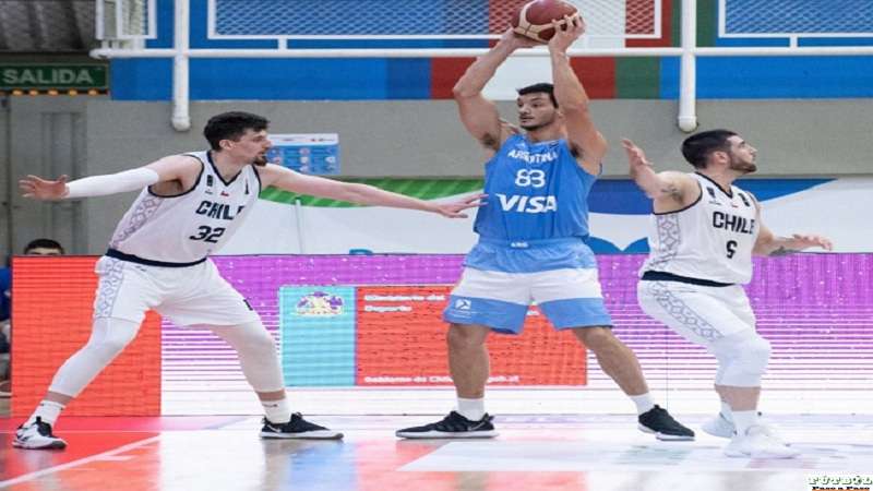 Argentina, conformada por muchos jóvenes y sin las habituales estrellas, derrotó a Chile por 99 a 65 y clasificó al torneo continental.