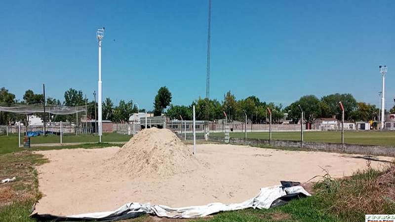 Sector visitantes se realizan trabajos en la Asoc Dep Juv. (ver fotografias)