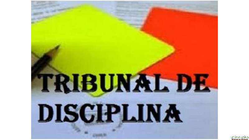 Notificación del tribunal de Pena liga Esperancina de Fútbol al presidente 