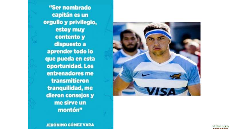 El Capitán de Los Pumitas motiva para el debut del viernes frente a Giorgia Mateo Nuñez conforme