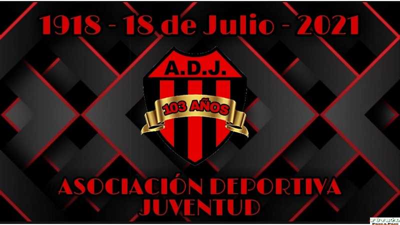 103 años celebra la Asoc. Deportiva Juventud