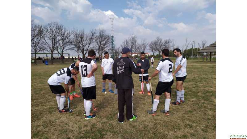 Hockey: se reanudó el torneo de caballeros y Alma Juniors goleó a 9 de Julio