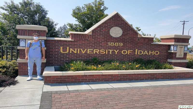 El juvenil del L.T.C.E., Francisco Gay ya se encuentra instalado en la Universidad de Idaho, EEUU,