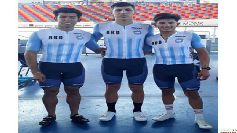 Del 1° Equipo Argentino bajo DT deDaniel Capella participan en Velódromo de la Ciudad de El Cairo, en Egipto.