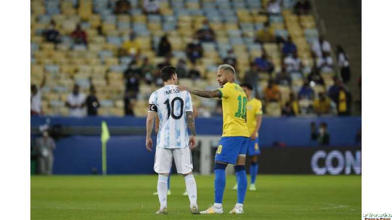 Partido de las Eliminatorias sudamericanas rumbo a Qatar 2022 , el gran clásico del fútbol sudamericano vuelve con un nuevo duelo entre Messi y Neymar