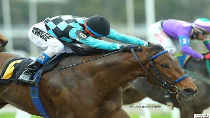 Brian Enrique el Esperancino sigue ganando carreras en las mejores pistas de Buenos Aires