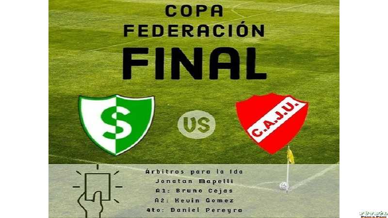 Domingo 1era final Copa Federación en Villa Cañas Studebacker recibe a Juv Unida de Humboldt