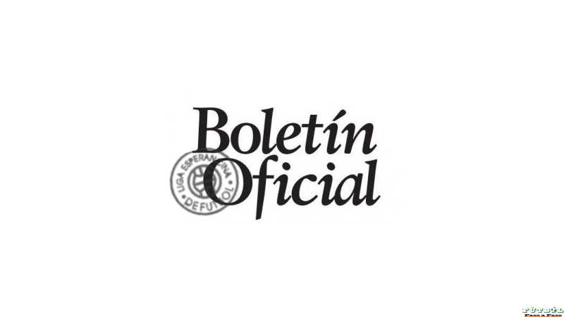 Aqui resoluciones Boletin Oficial de la LEF del 28 Septiembre 2021