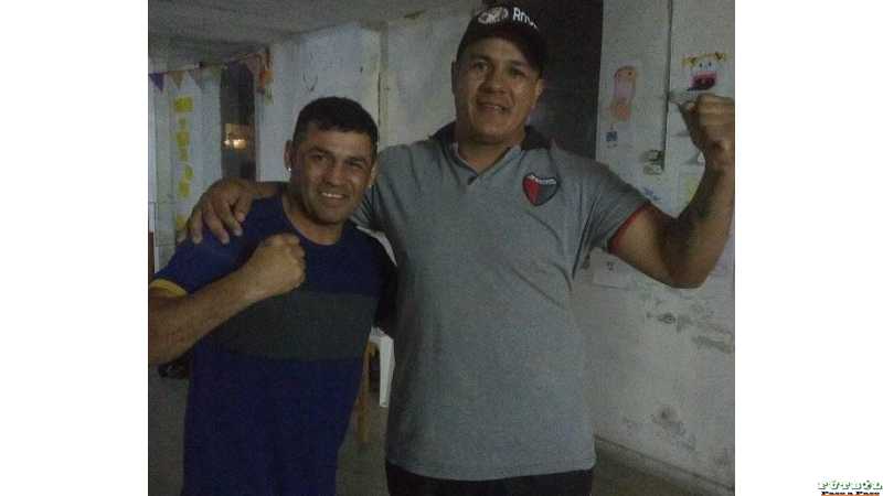 " Torito" Paniagua se reencontró este viernes en Sta Fe con grandes figura del boxeo de la Provincia VER 5 FOTOS