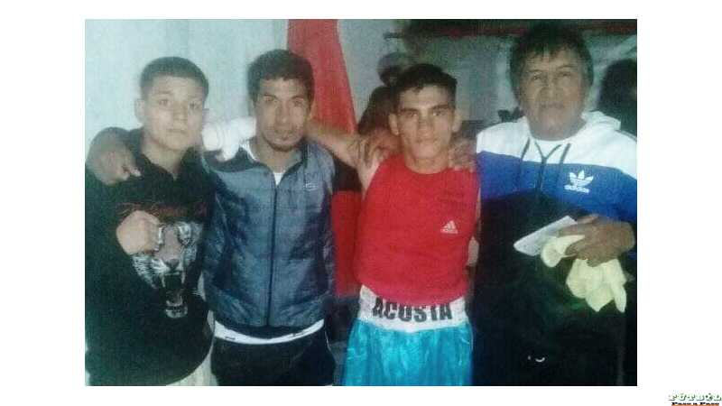 Promisorio presente de Juan Acosta en Boxeo   