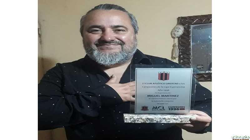  Sub-Comisión de fútbol mayor de Libertad realizó homenaje a periodista Miguel Jesus Martinez Yossen