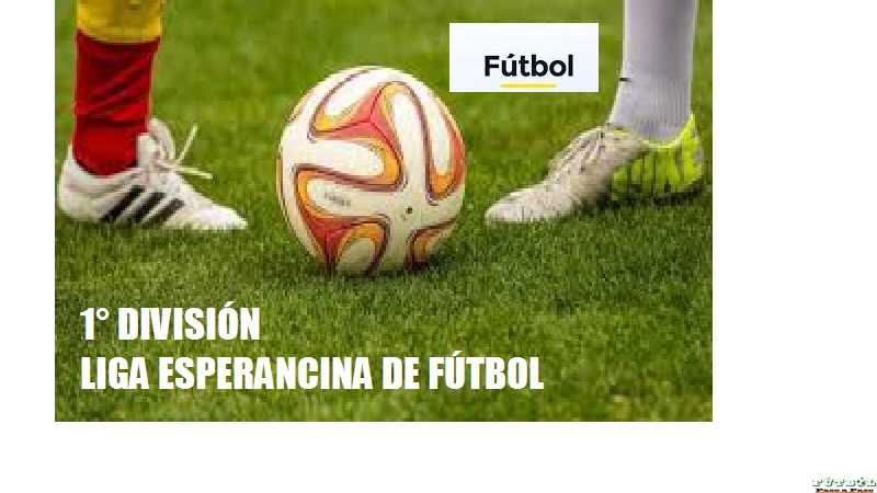 Aqui resultados 1°y 3era División de las revanchas Torneo Clausura  de Liga Esperancina 24 OCTUBRE 2021
