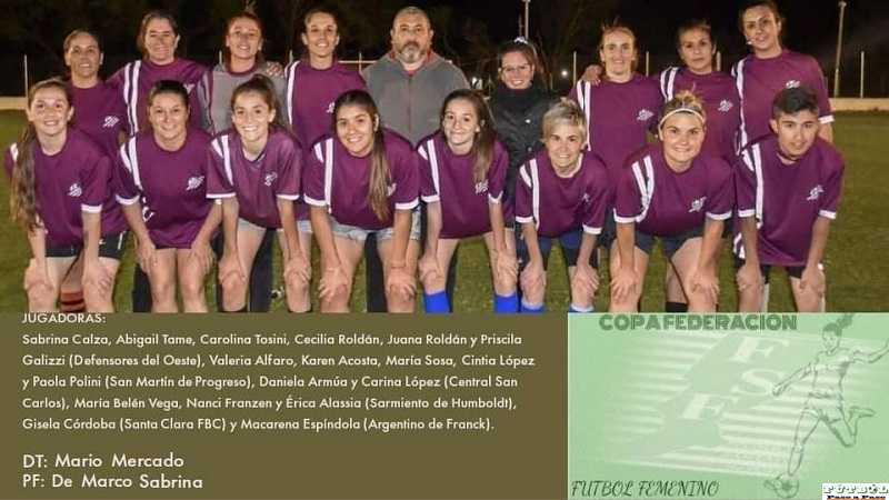Fútbol femenino Seleccionado Liga Esperancina disputó su 1° partido