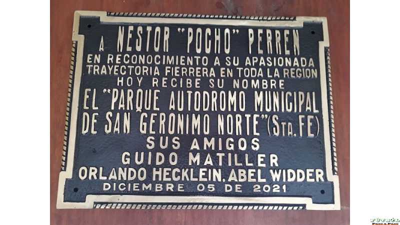 homenaje hoy a la tarde en la memoria de Néstor 