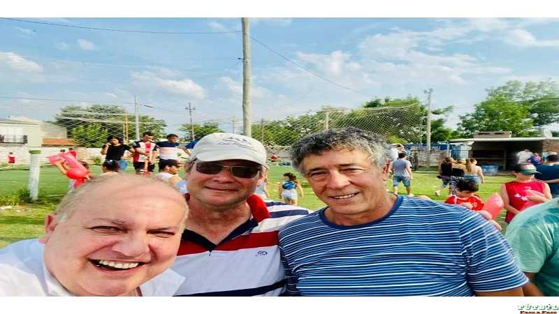 Fredy Fernandez un grande historico de Bme Mitre y Liga Esperancina vino a ver la final