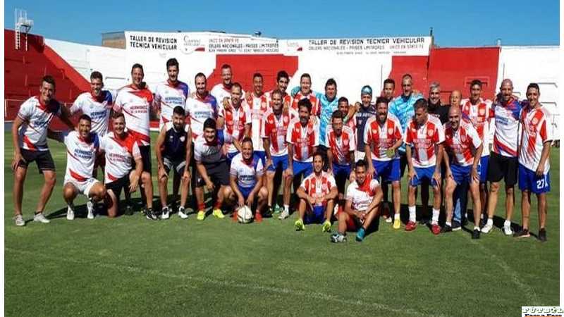 Cada año se reencuentran ex jugadores de Unión de Sta Fe que pasaron por la Casa del Jugador.entre ellos Javier Felipe