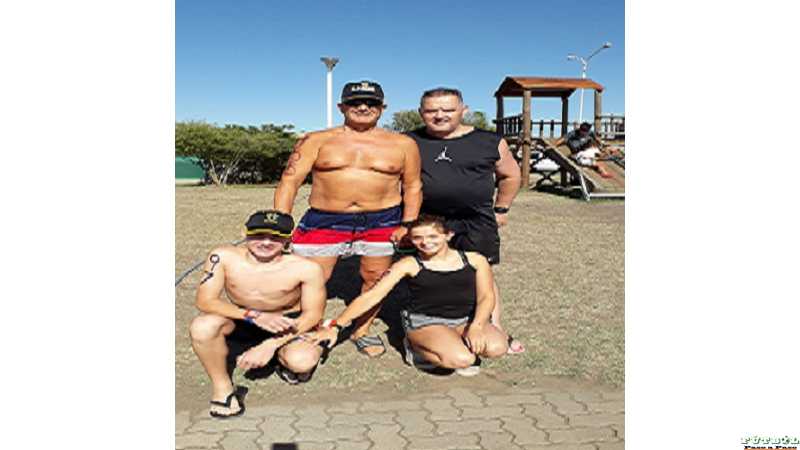 Los nadadores de Humboldt participaron 3era fecha de natación río Uruguay en Concepción del Uruguay