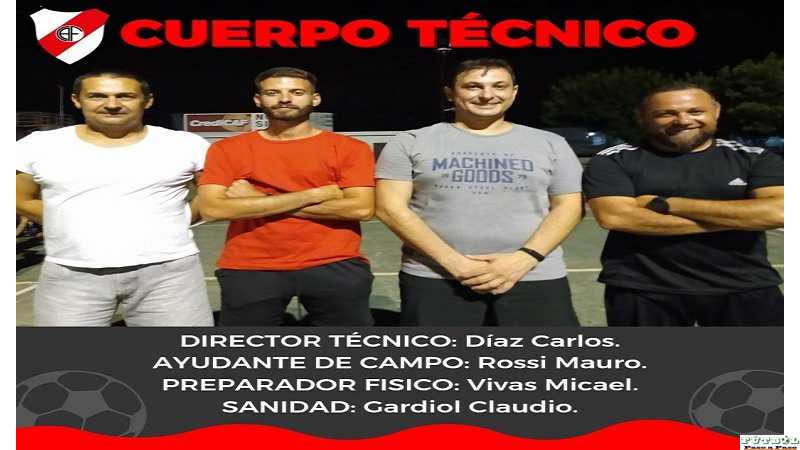 Club Atl Franck presentó su equipo de DT y ayudantes