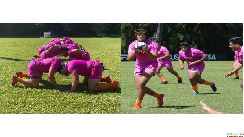 Primer semana de entrenamiento de Mateo Nuñez Miserez en Bs Aires con los Jaguares XV