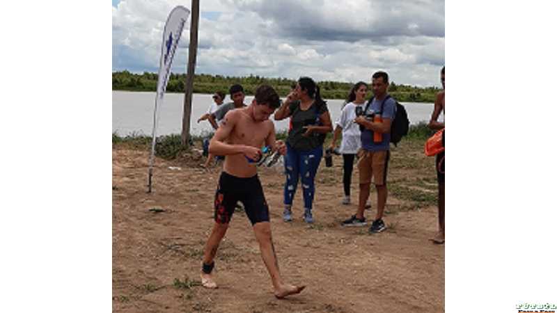 Javier Clemenz de Humboldt 1ro en la categoría hasta 20 años carrera de 3km 