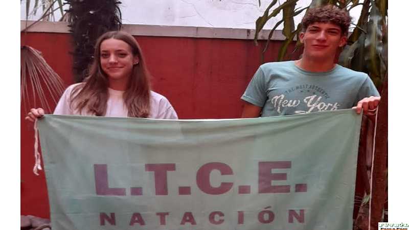 Dos nadadores del LTCE participarán del Nacional de Juveniles