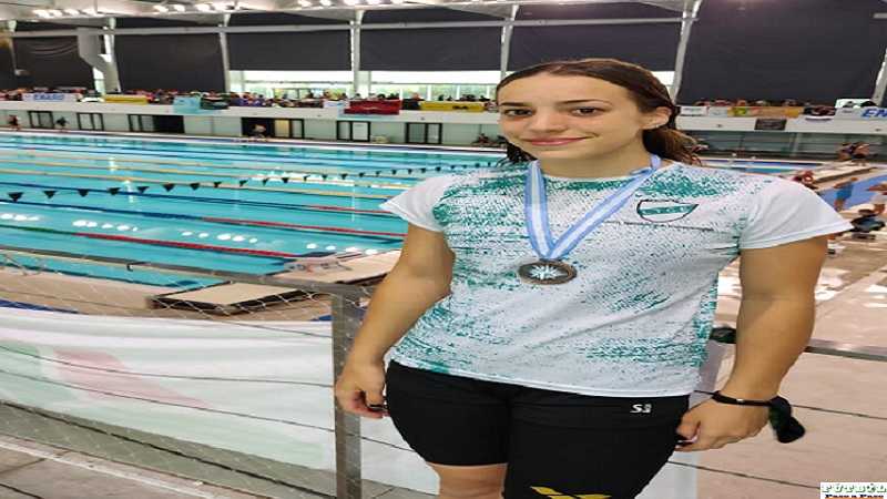 Julia Christen hizo podio y quedó entre las mejores pechistas del país en el Nacional