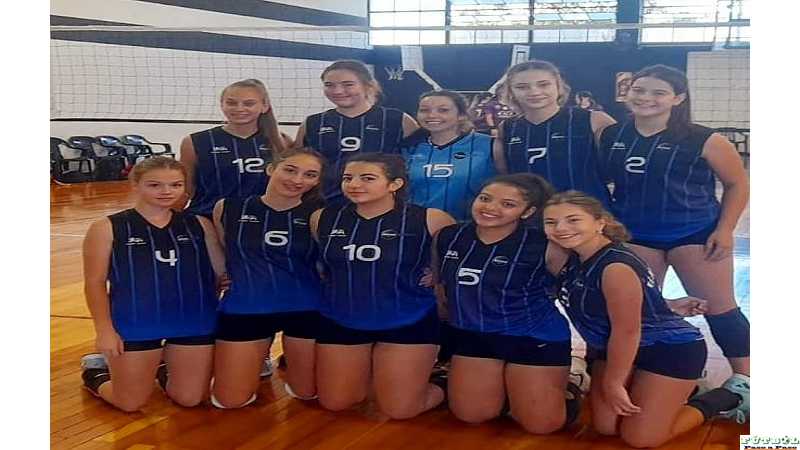 VÓLEY:  Alma Juniors fue local y quedó segundo en el Grand Prix sub 16