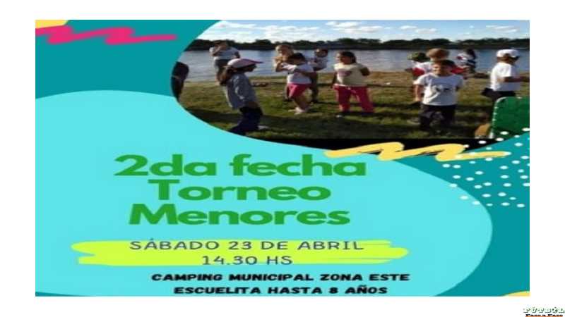 Club Caza y Pesca Ciudad de Esperanza sábado 14,30 hs certamen de pesca para menores
