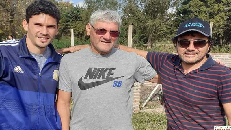 Encontramos en cancha de Esperanza Fútbol Club a un gran goleador Chimbo Lencinas ex Defensores del Oeste