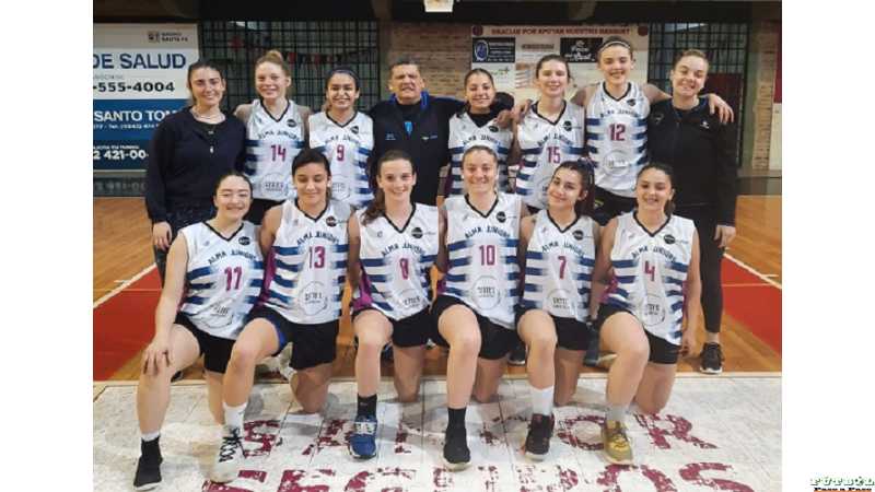 Básquet femenino U18: Alma Juniors venció como visitante a Unión de Santo Tomé
