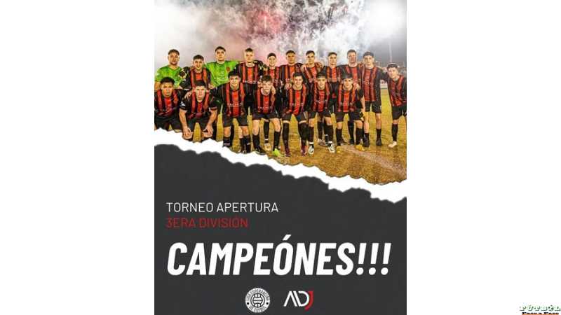 La Final en tercera División fue para la Asoc Dep Juventud