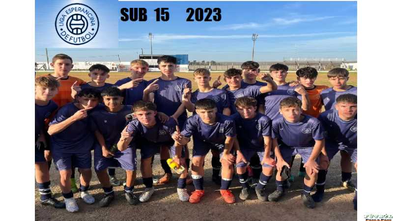 Resultados del Selectivo de Liga Esperancina de Fútbol Sub 15 ( VER QUIENES CONFORMAN EL EQUIPO)
