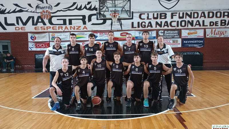 Almagro organizó y ganó en el Cuadrangular de ida Liga U16, informes de la institución