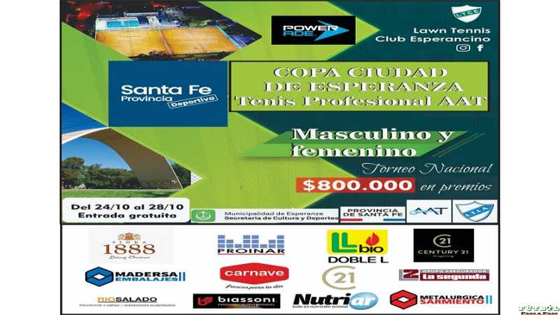 El LTCE prepara Torneo Profesional de Tenis Femenino y Masculino