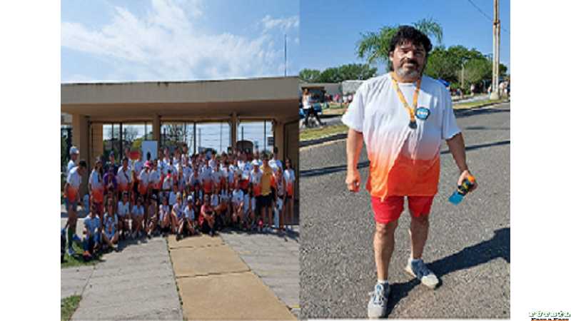 Victor Telias de Humboldt nuevamente participó Maratón del Colegio de Abogados de Santa Fe