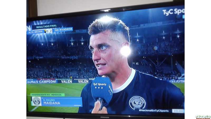 Mauro Maidana el Esperancino, es de Primera con Independiente Rivadavia de Mendoza.( ver sintesis del encuentro)
