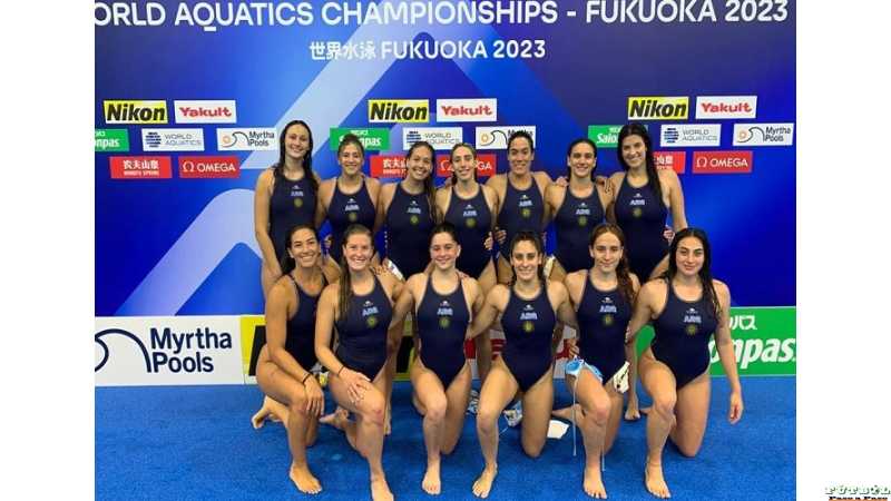 Nahir Stegmayer está participando de los Panamericanos con la Selección Nacional de Waterpolo