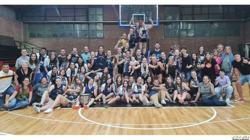 ¡Alma Juniors campeón del torneo de básquet femenino de Primera División!